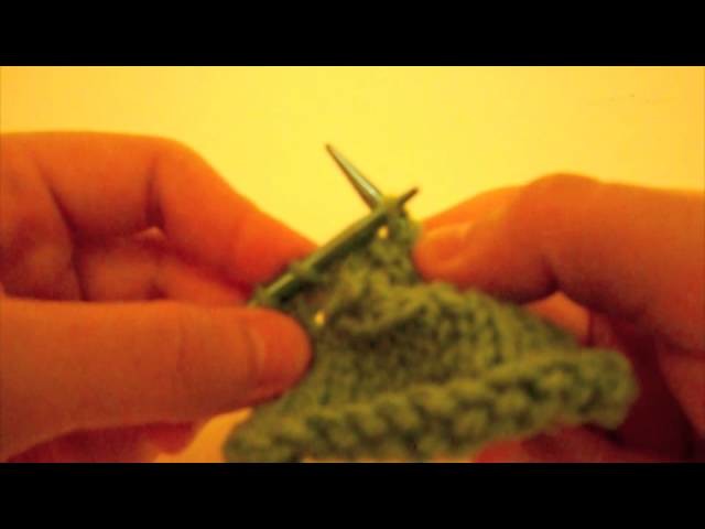 How to Knit a Buttonhole