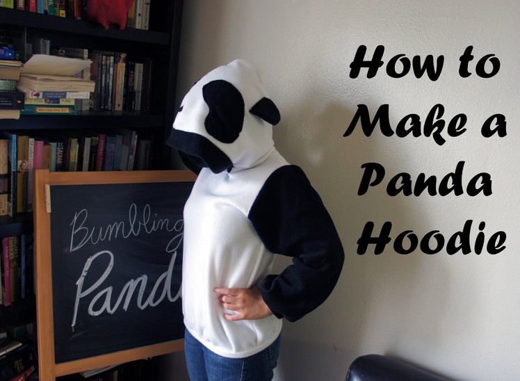 How to Make a Panda Hoodie