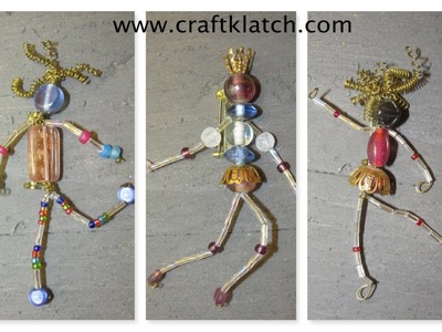 How to Make Bead People Craft Tutorial