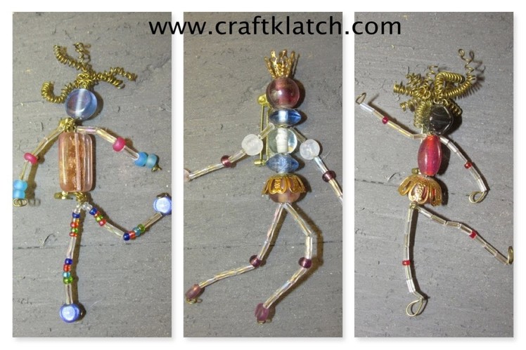 How to Make Bead People Craft Tutorial