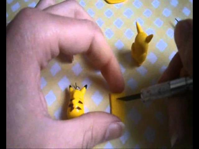 How to Make Pikachu - Polymer Clay Pokémon Tutorial