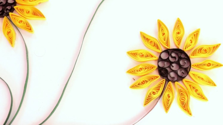Make a Beautiful Quilled Sunflower - Crafts - Guidecentral