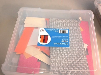 Organizing Scrapbook and Card Making Scrap Paper