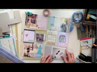 Project Life: January layout (Two Peas in a Bucket)