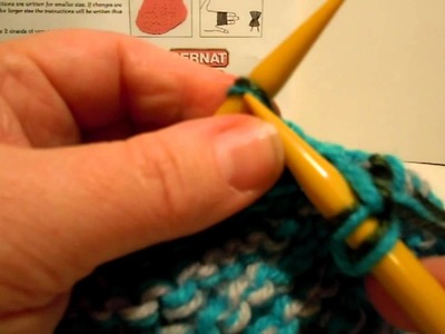 Quick Knit Slippers #5 - Shaping Toe