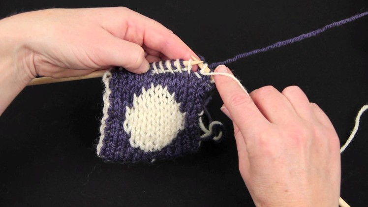 Reverse Stocking Stitch Double-Knitting