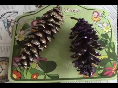 Seasonal Pine Cone Craft