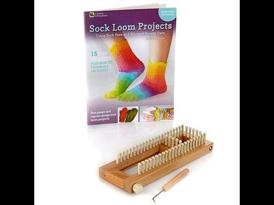 Sock Loom 2 Knitting Board with "Sock Loom Projects" Book