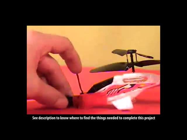Spy Helicopter Camera : Make Your Own! | Cool DIY Project