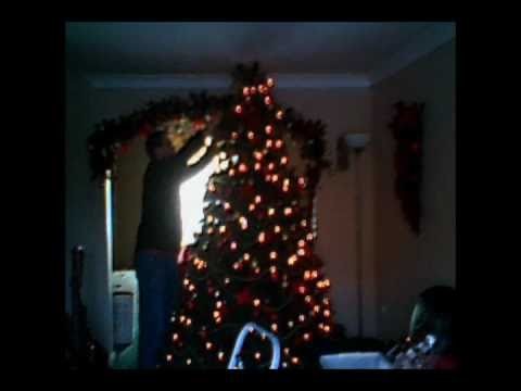 Time Lapse: Putting up the Christmas Tree 2010