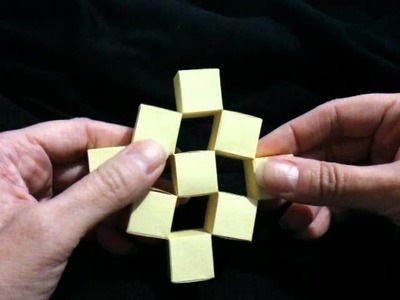 Wobbling Wall Origami