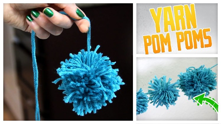 Yarn Pom Poms - Do It, Gurl