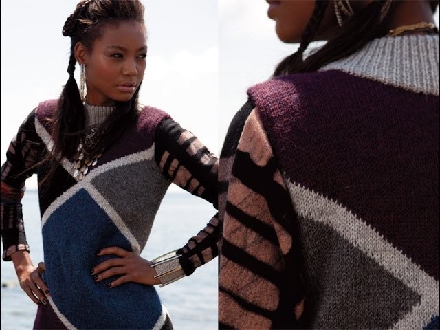 #17 Diamond Block Dress, Vogue Knitting Fall 2013