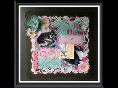 Baby album scrapbook making ideas