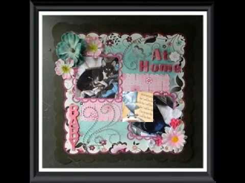 Baby album scrapbook making ideas