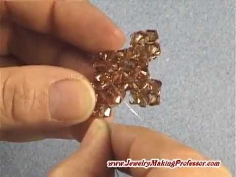 Beading Video | How To Make a Beaded Crystal Cross