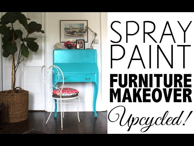 Decor DIY |  Spray Paint Furniture Makeover