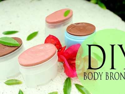 DIY Body Bronzer & Cheek Stain - How to Make Easy Summer Moisturizer by ANNEORSHINE