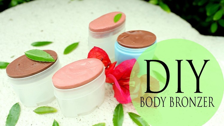 DIY Body Bronzer & Cheek Stain - How to Make Easy Summer Moisturizer by ANNEORSHINE