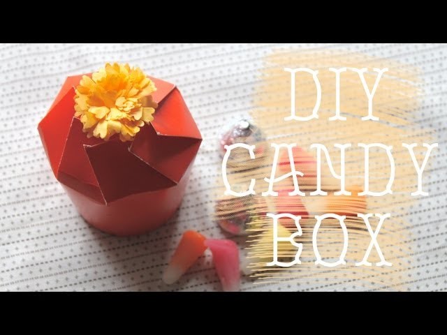 DIY Candy Box (For Halloween, Party, and Home Decor)