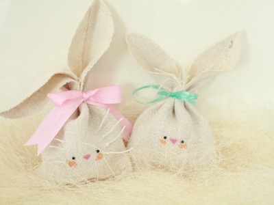 DIY: Easy Easter Gift Idea - Bunny Treat Bag ● HD
