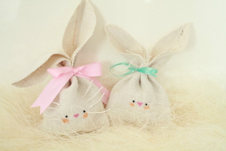 DIY: Easy Easter Gift Idea - Bunny Treat Bag ● HD