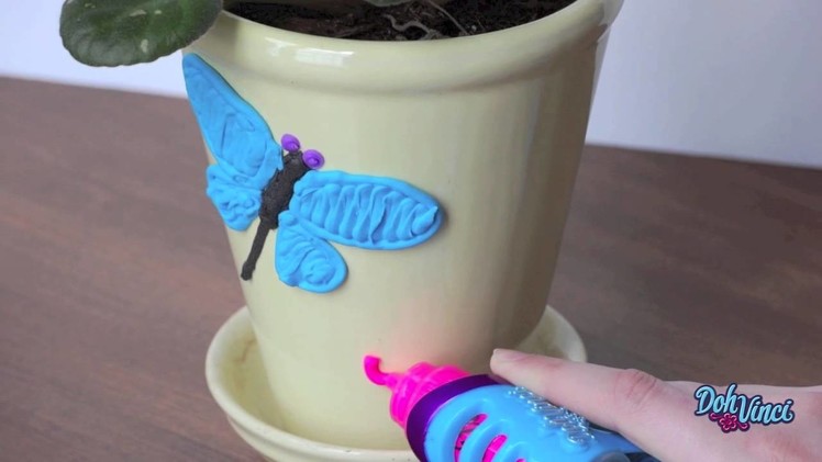DIY Flower Planter for Kids (Arts & Crafts) | DohVinci toys by the makers of Play-Doh brand