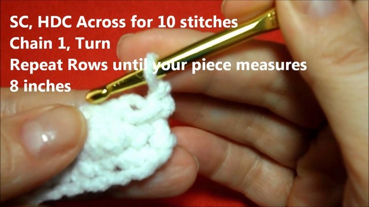 DIY How to Crochet a Wedding Favor Bag