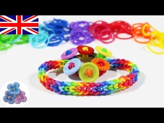 DIY How to make Rainbow Loom  Inverted Fishtail Bracelet Rainbow Loom Bracelets Mathie