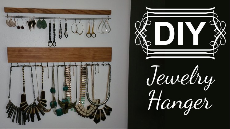 DIY: Jewelry Display.Organizer