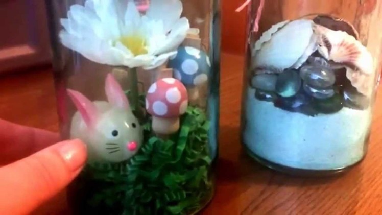 DIY mason jar projects using items from Dollar Tree, Target, and Daiso Hauls