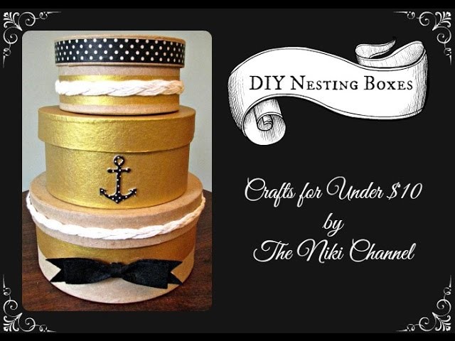 DIY Nesting Box Tutorial: Easy & Functional Craft for under $10