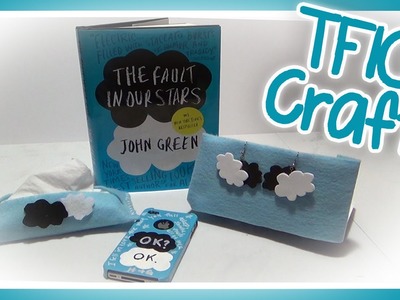 DIY The Fault in Our Stars Tissue Pack, Phone Case, and Earrings!
