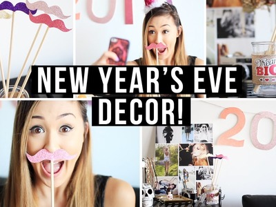 Easy DIY New Year's Eve Party Room Decor & Accessories! | LaurDIY
