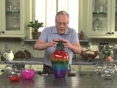 How to Arrange Flowers: Rainbow Flowers and Deco Beads