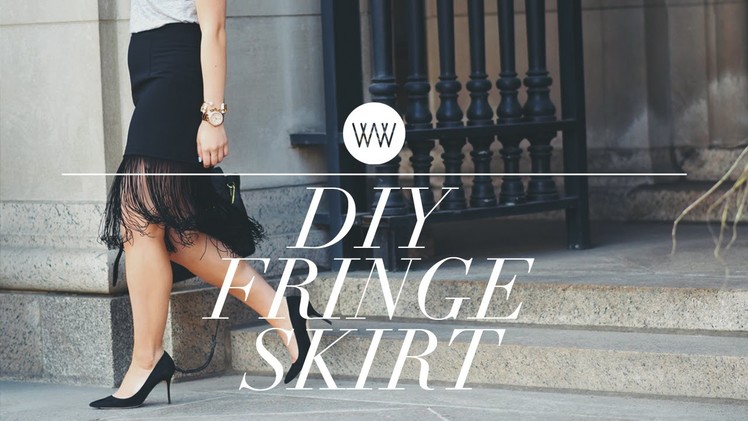 How to Make a Fringe Skirt