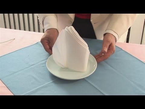 How To Make A Glacier Napkin