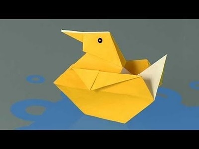 How to Make a paper Duck, origami