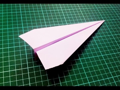 How to make an origami paper plane. airplane - 2 | Origami. Paper Folding Videos and Tutorials.