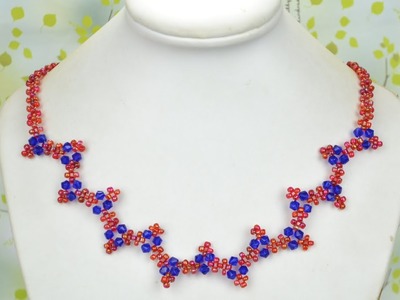 How to Make Elegant Wavy Necklaces with Seed Beads at Home