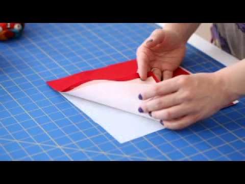 How to Make the Folded Flower Bowls from Sewing in a Straight Line by Brett Bara
