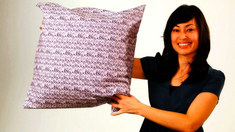 How to Stuff & Finish a No-Sew Pillow | No-Sew Crafts