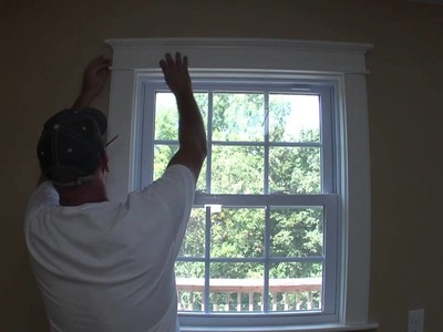 How to Trim a Craftsman Style Window Pt 3