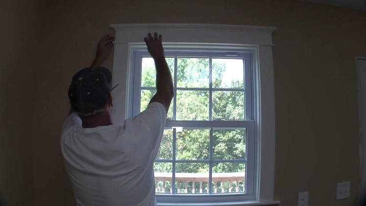 How to Trim a Craftsman Style Window Pt 3