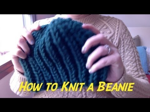 Learn How to Knit a Beanie III: Casting off - Last Step