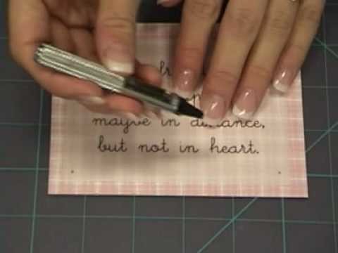 Learn how to use eyelets on scrapbook layouts