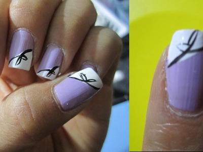 Lilac & Bows Summer Nails Tutorial