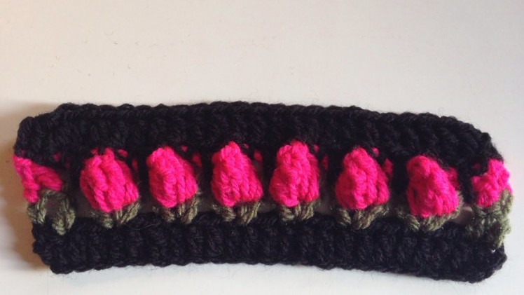 Make a Rosebud Popcorn Crochet Stitch - DIY Crafts - Guidecentral
