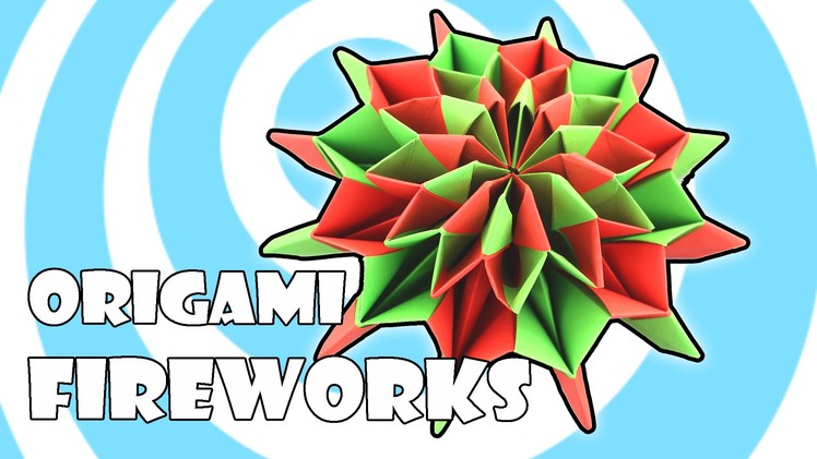 Modular Origami Fireworks Instructions (Yami Yamauchi)