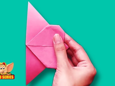 Origami - Make a Heart Bookmark